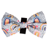 Dog Collar and Bow Tie Chasing Rainbows Boho