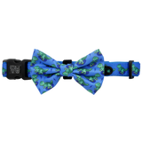 Comfort Dog Collar with Bow Tie Rawr Dinosaur