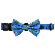 Comfort Dog Collar with Bow Tie Rawr Dinosaur