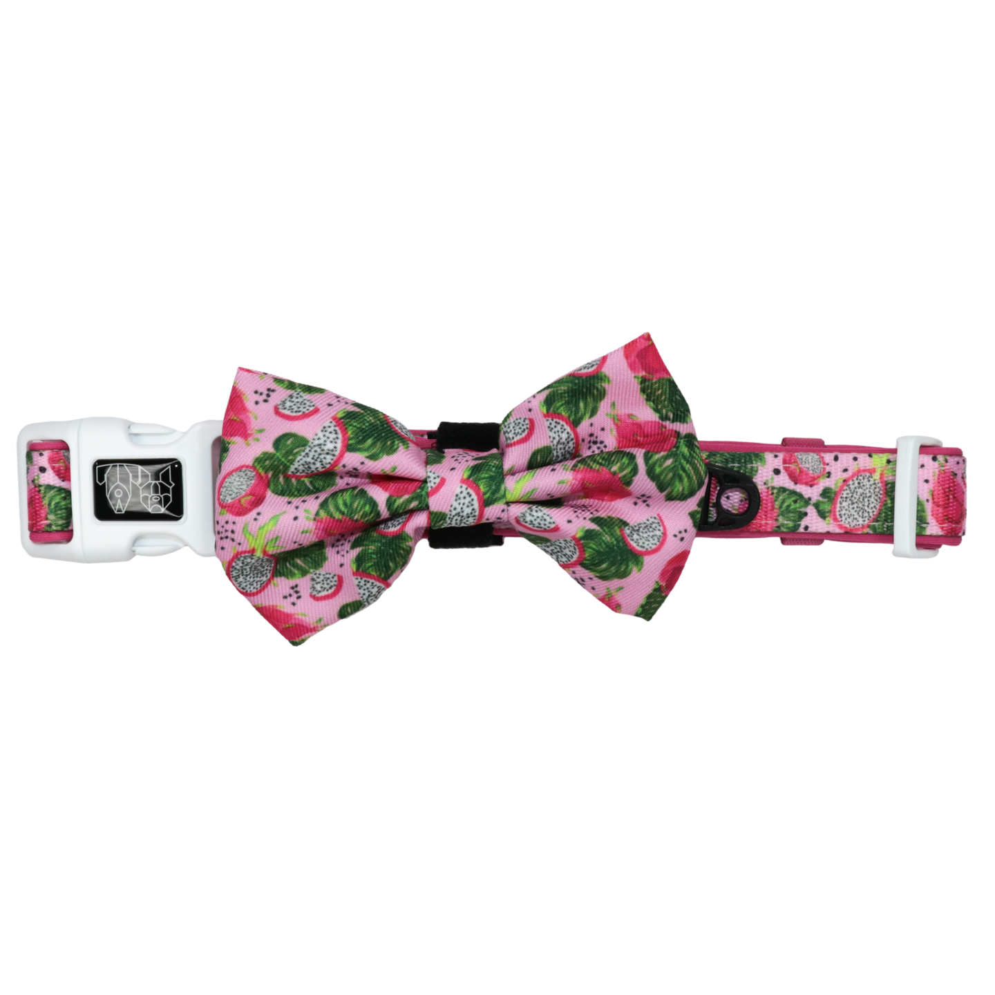 Dog Collar and Bow Tie Abso-Dragon-Fruity Dragonfruit