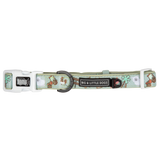 Dog Collar and Bow Tie Barnyard Friends Animals Barn Farm Pig Tractor Windmill Stable Sheep Green