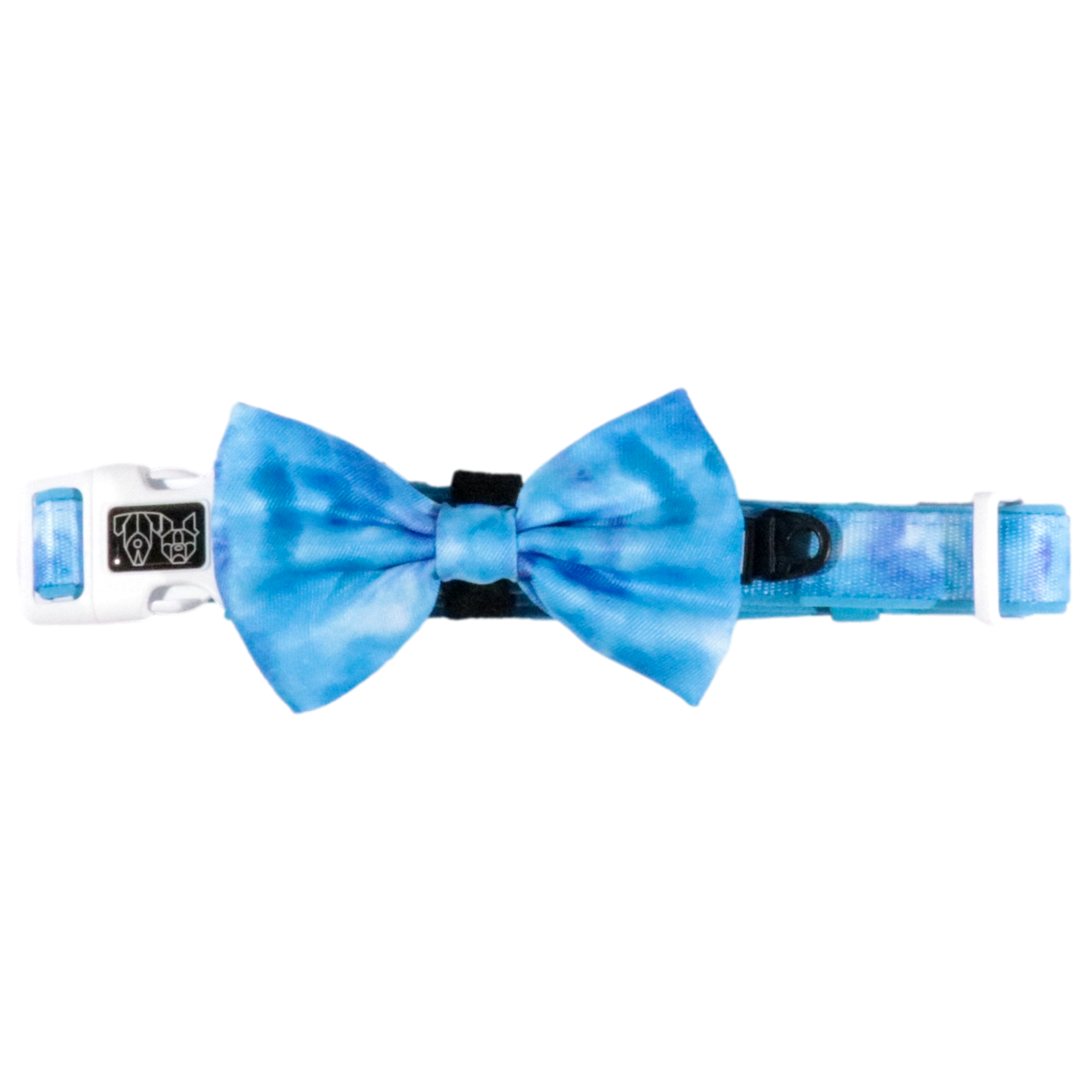 Dog Collar and Bow Tie Blue Me Away