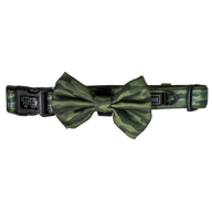 Dog Collar and Bow Tie Camouflaged