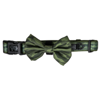 Dog Collar and Bow Tie Camouflaged