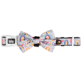 Dog Collar and Bow Tie Chasing Rainbows Boho