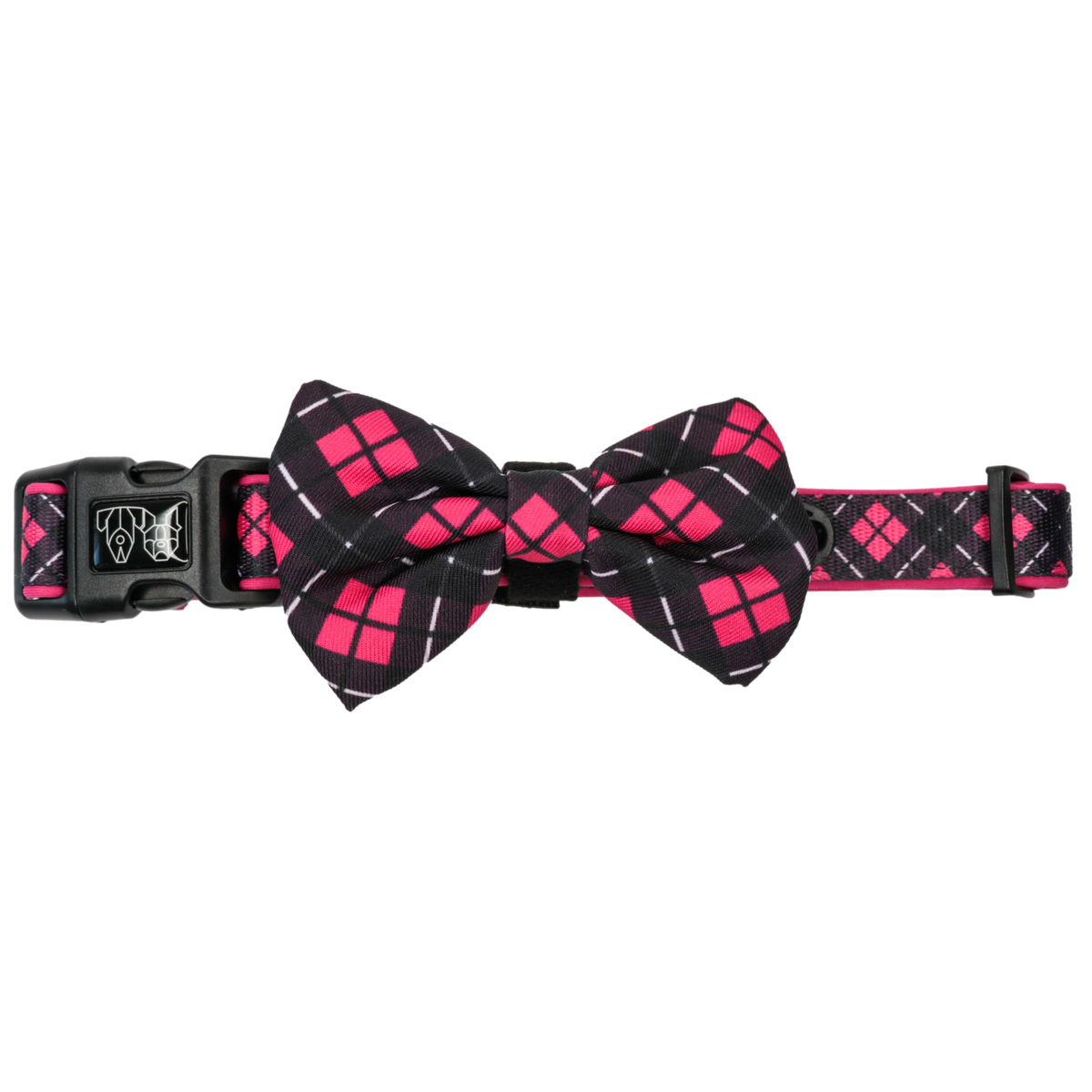 DOG COLLAR & BOW TIE: Her Plaid {FINAL SALE}