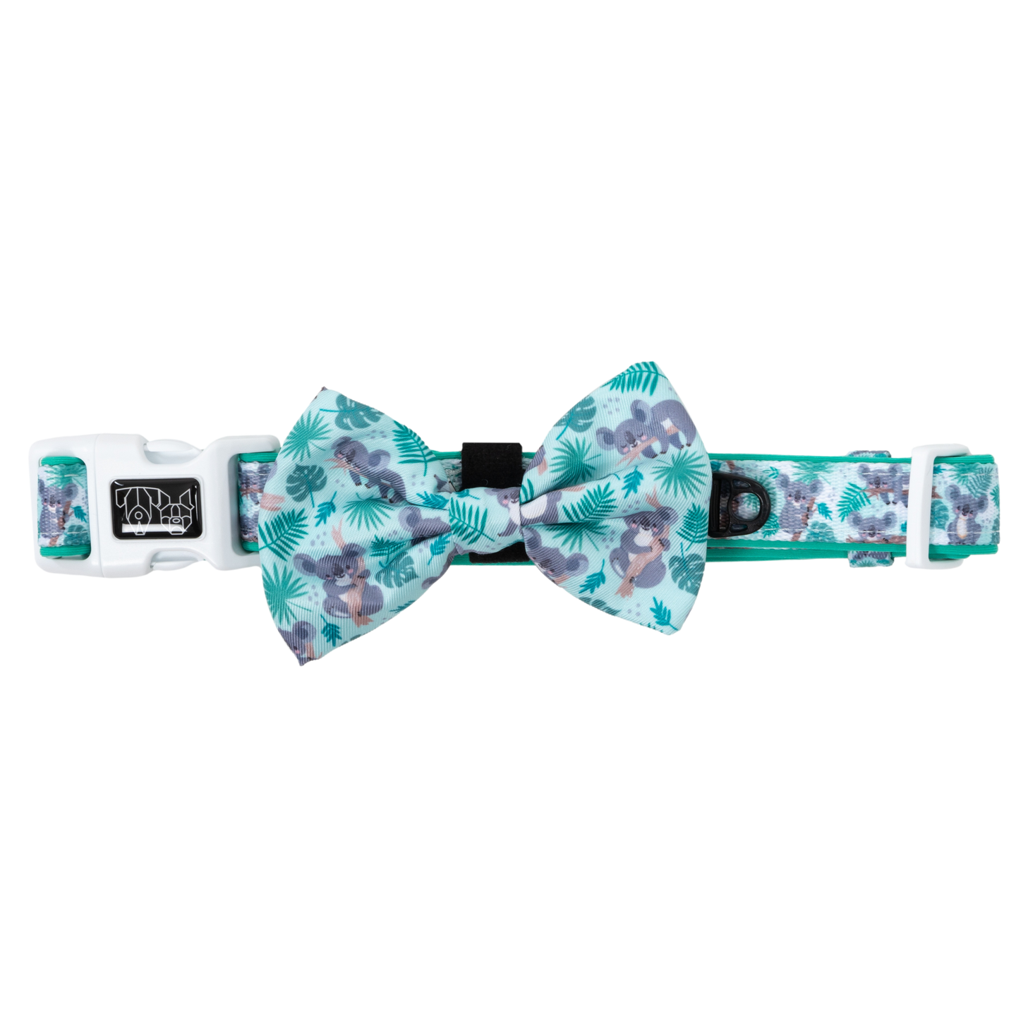 DOG COLLAR & BOW TIE: Koala-fied Tree Hugger {FINAL SALE}