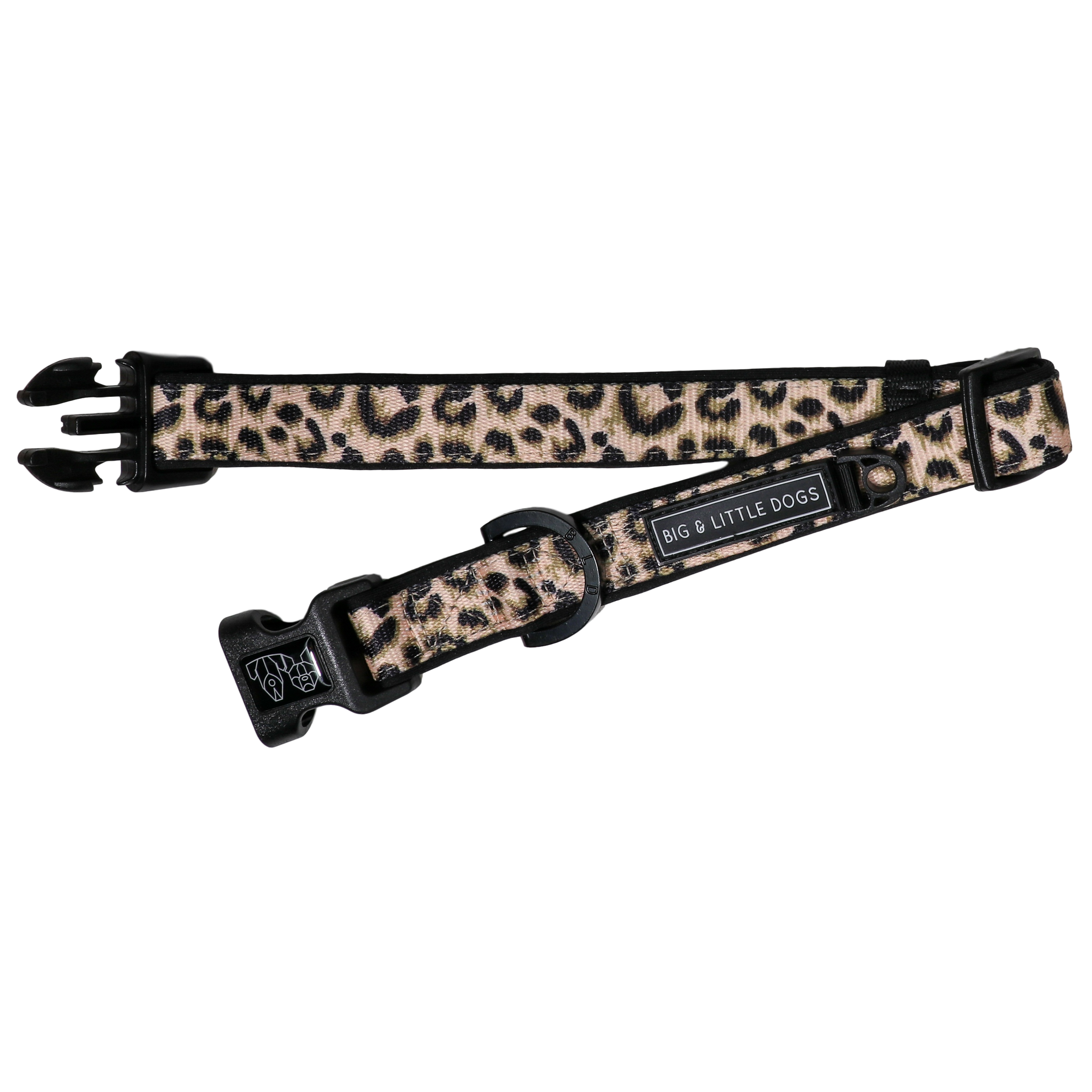 Dog Collar and Bow Tie Luxurious Leopard