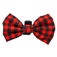 DOG BOW TIE | Plaid to the Bone {FINAL SALE}