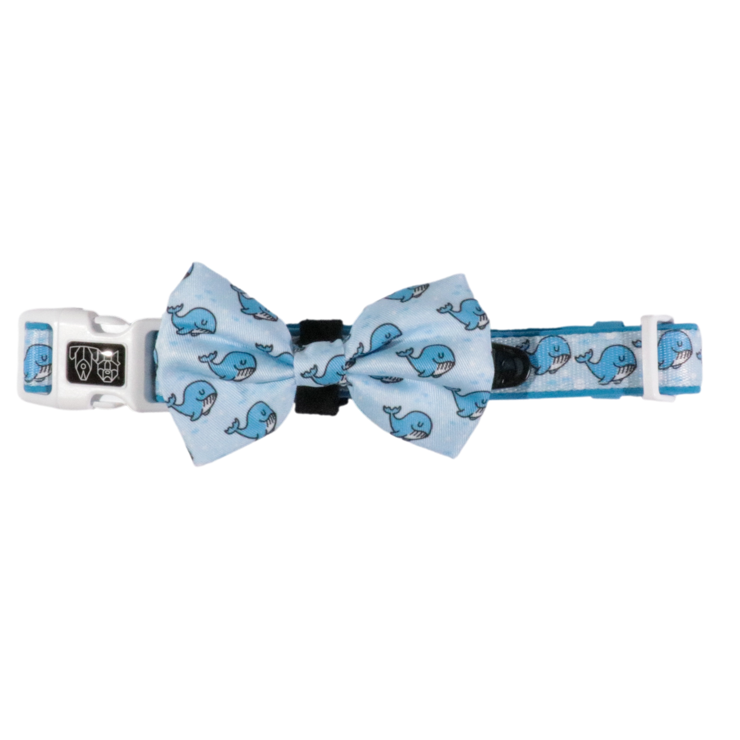 DOG COLLAR & BOW TIE: Whale, Hello There {FINAL SALE}