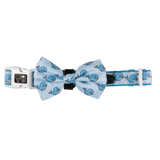 DOG COLLAR & BOW TIE: Whale, Hello There {FINAL SALE}