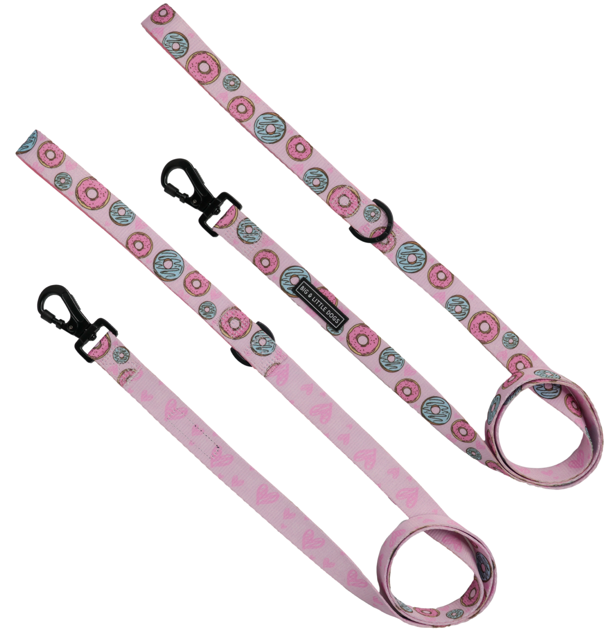 DOG LEASH: Donut Kill My Vibe (Pink Version) {FINAL SALE}