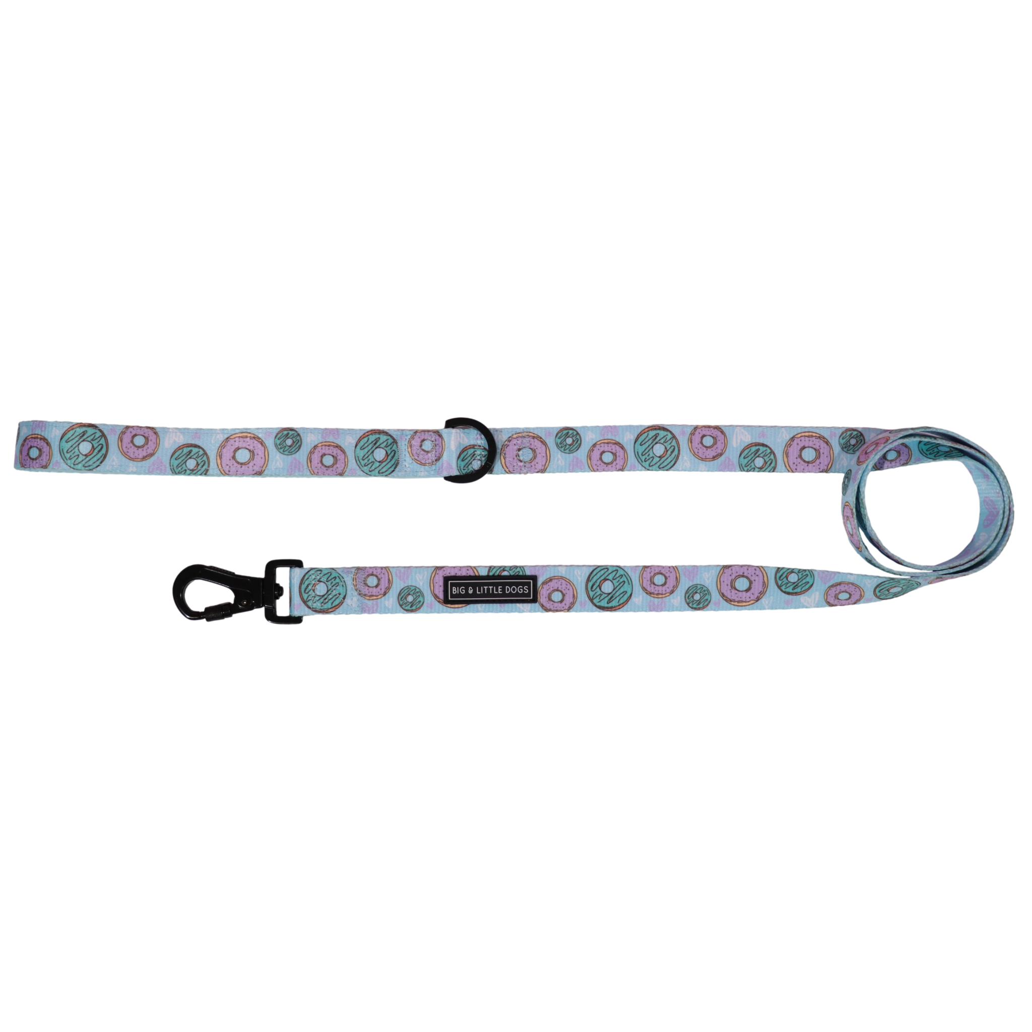 DOG LEASH: Donut Kill My Vibe (Blue Version) {FINAL SALE}