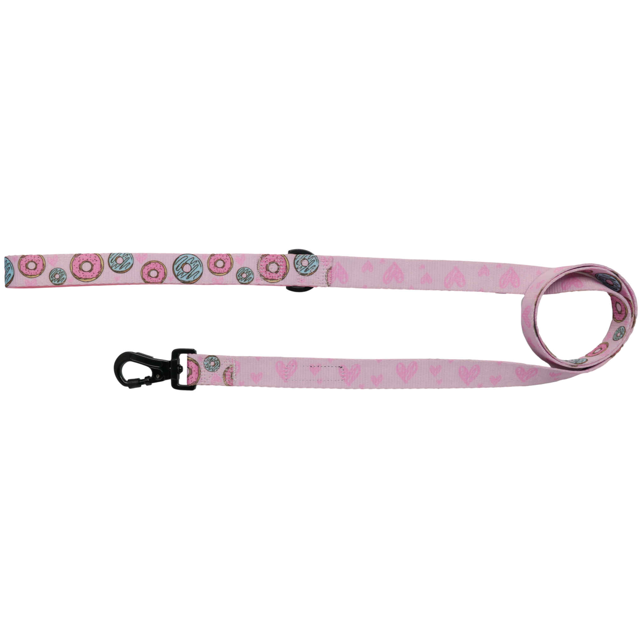 DOG LEASH: Donut Kill My Vibe (Pink Version) {FINAL SALE}