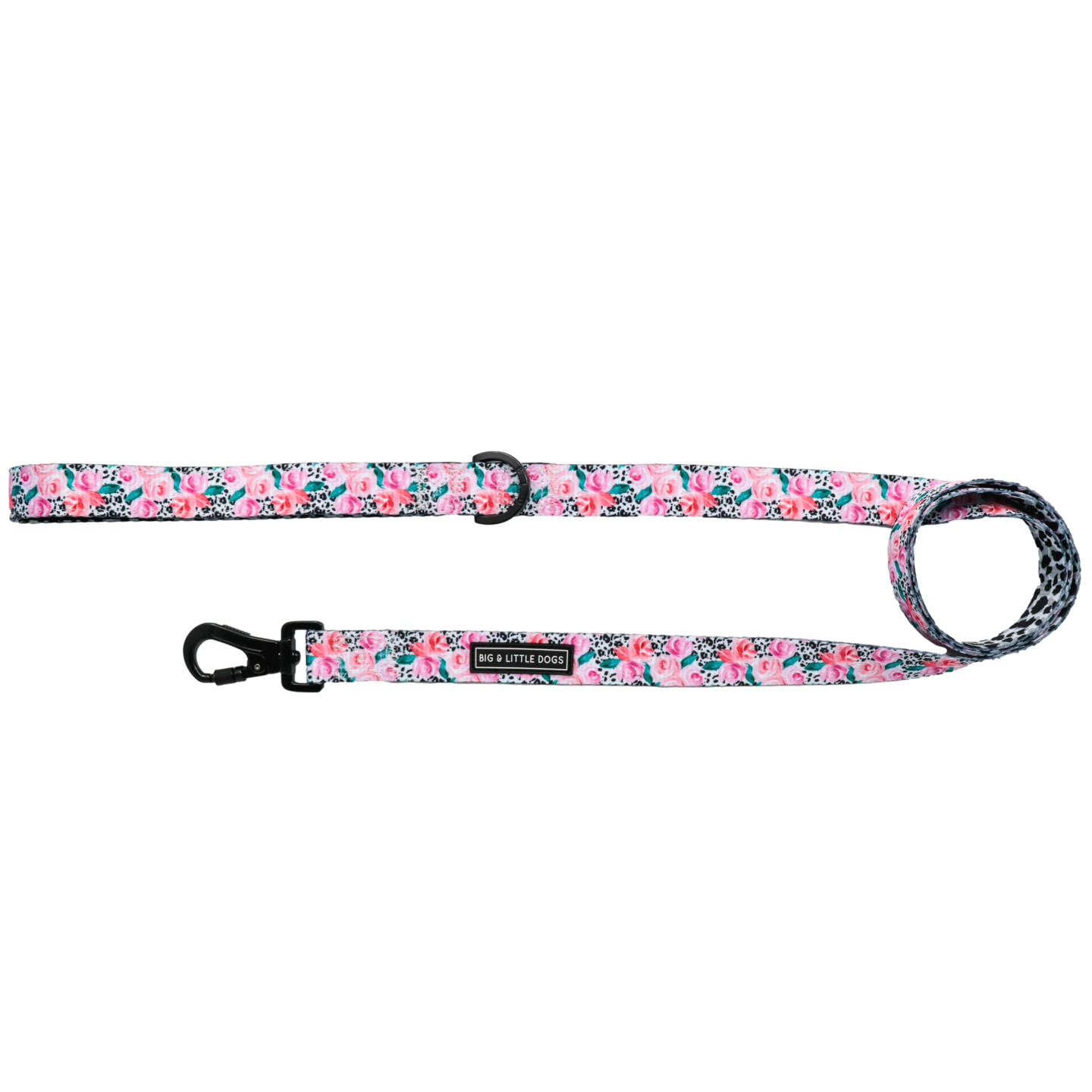 DOG LEASH: Pretty as a Peony (matches Reversible design) {FINAL SALE}