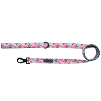 DOG LEASH: Pretty as a Peony (matches Reversible design) {FINAL SALE}