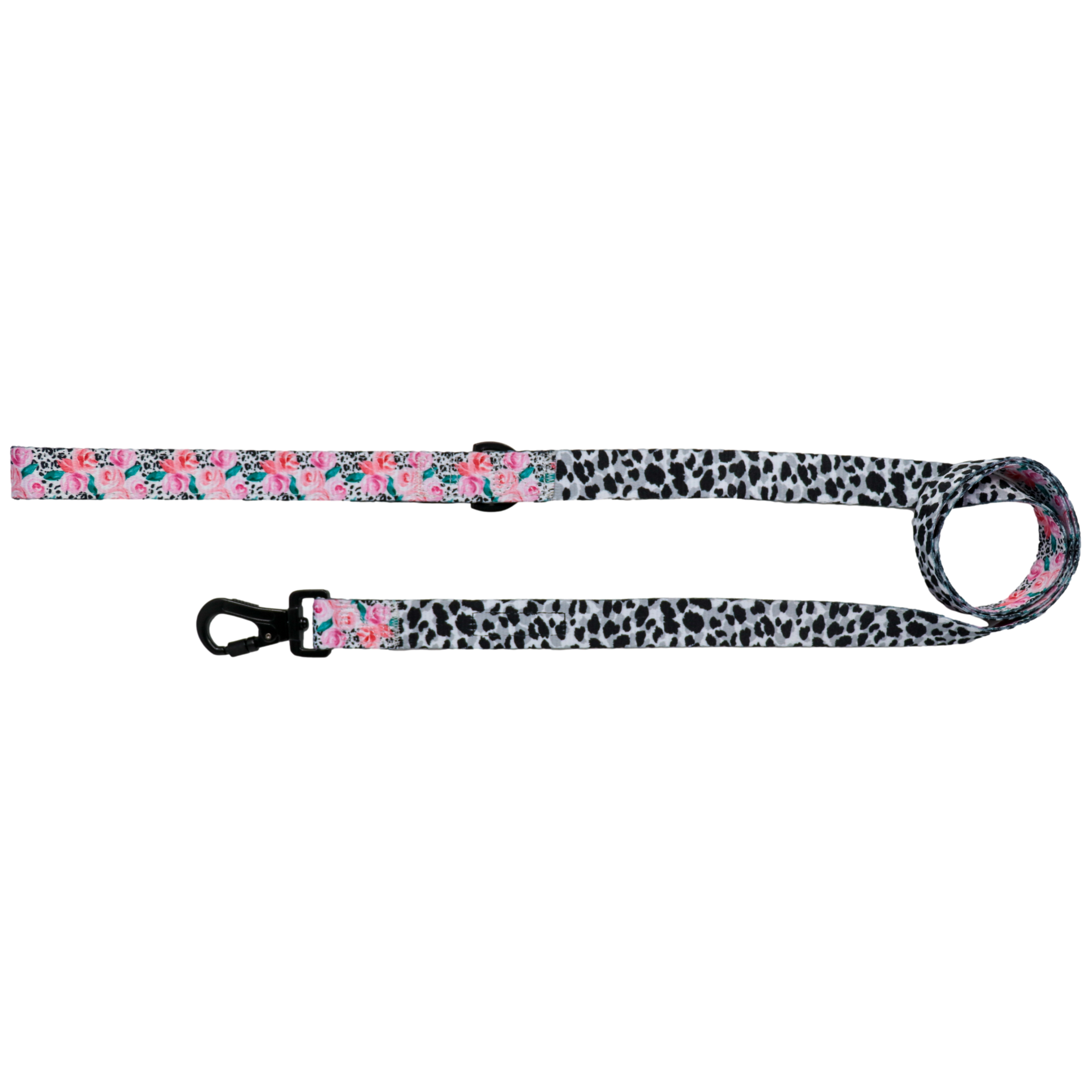 DOG LEASH: Pretty as a Peony (matches Reversible design) {FINAL SALE}