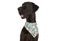 Dog Cooling Bandana Barnyard Friends Animals Barn Farm Pig Tractor Windmill Stable Sheep Green