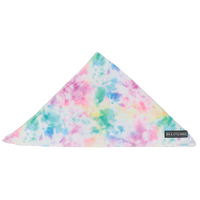 Dog Cooling Bandana Cotton Candy Pastel Tie Dye