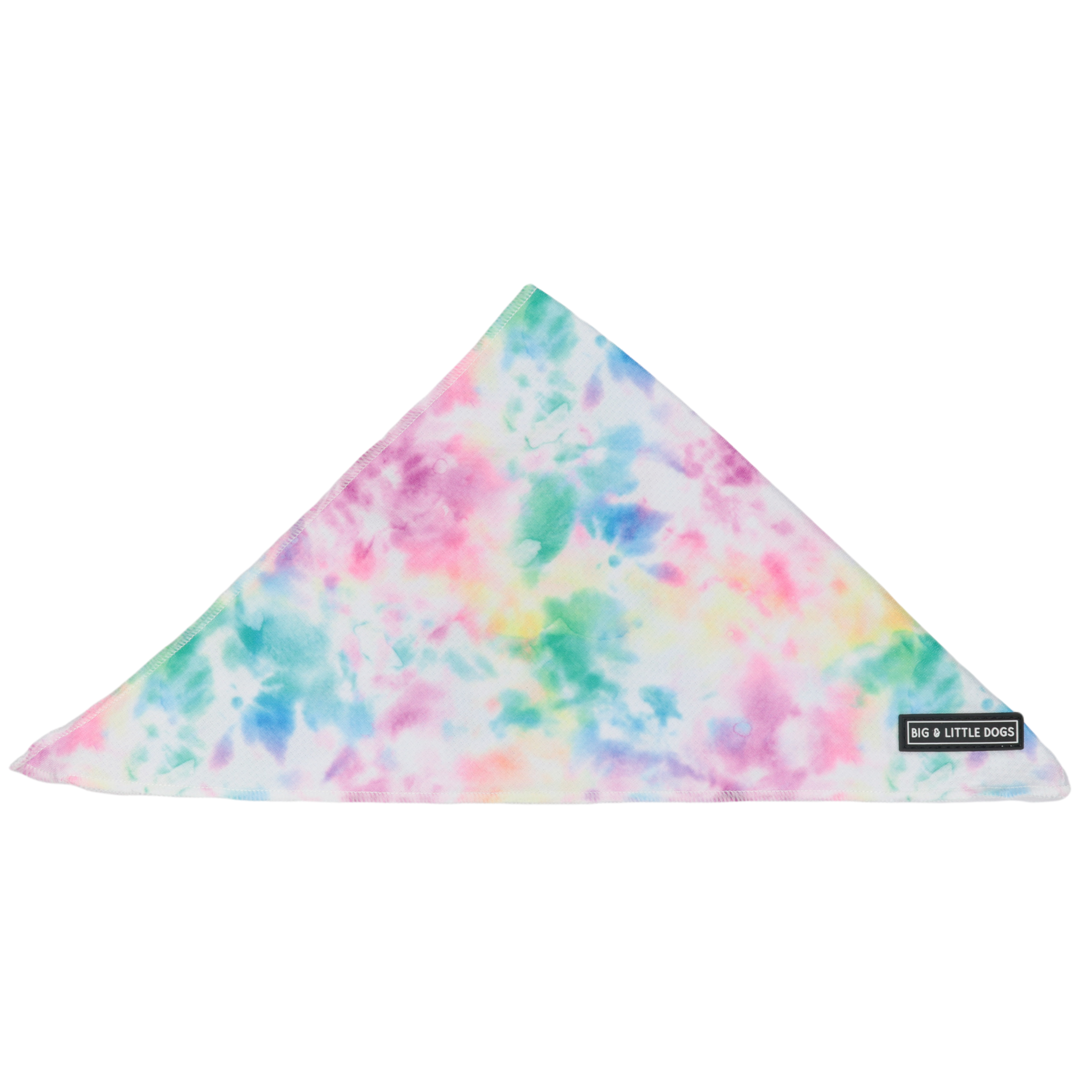 Dog Cooling Bandana Cotton Candy Pastel Tie Dye