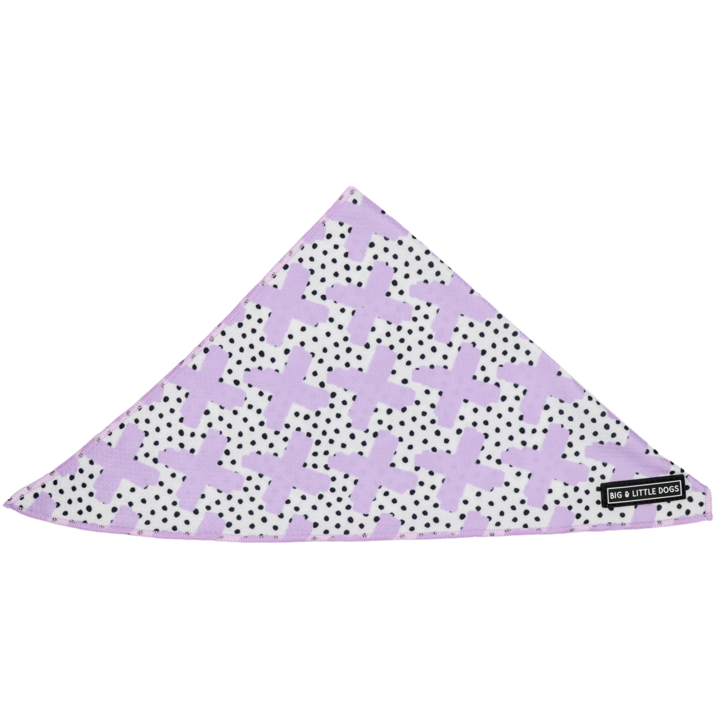 Dog Cooling Bandana Painted Purple