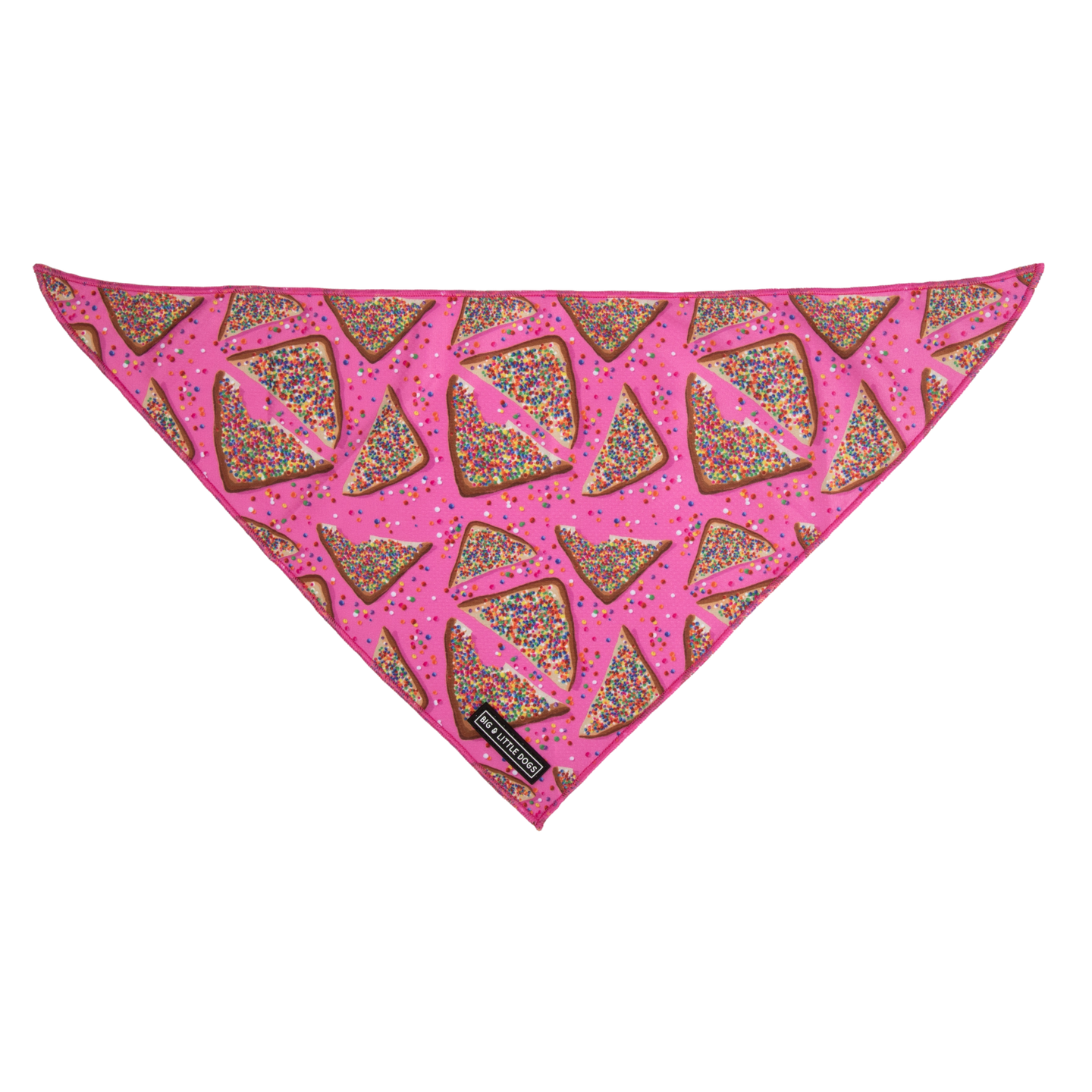 DOG BANDANA: Pink Fairy Bread