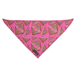 DOG BANDANA: Pink Fairy Bread