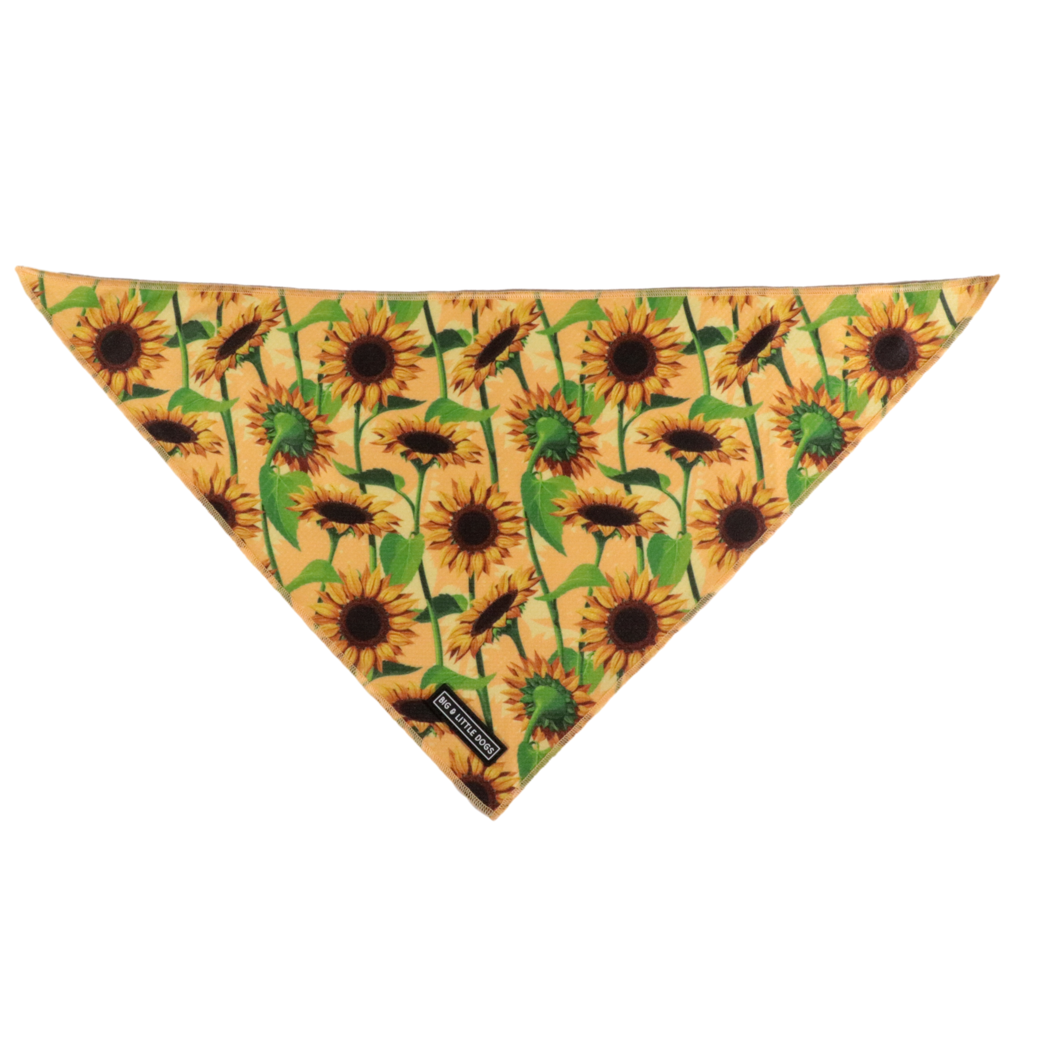 Dog Cooling Bandana Sunny Vibes Sunflowers