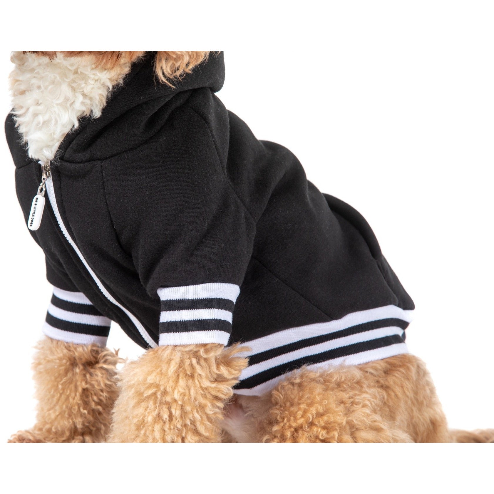 HOODIE DOG JUMPER: Black {FINAL SALE}