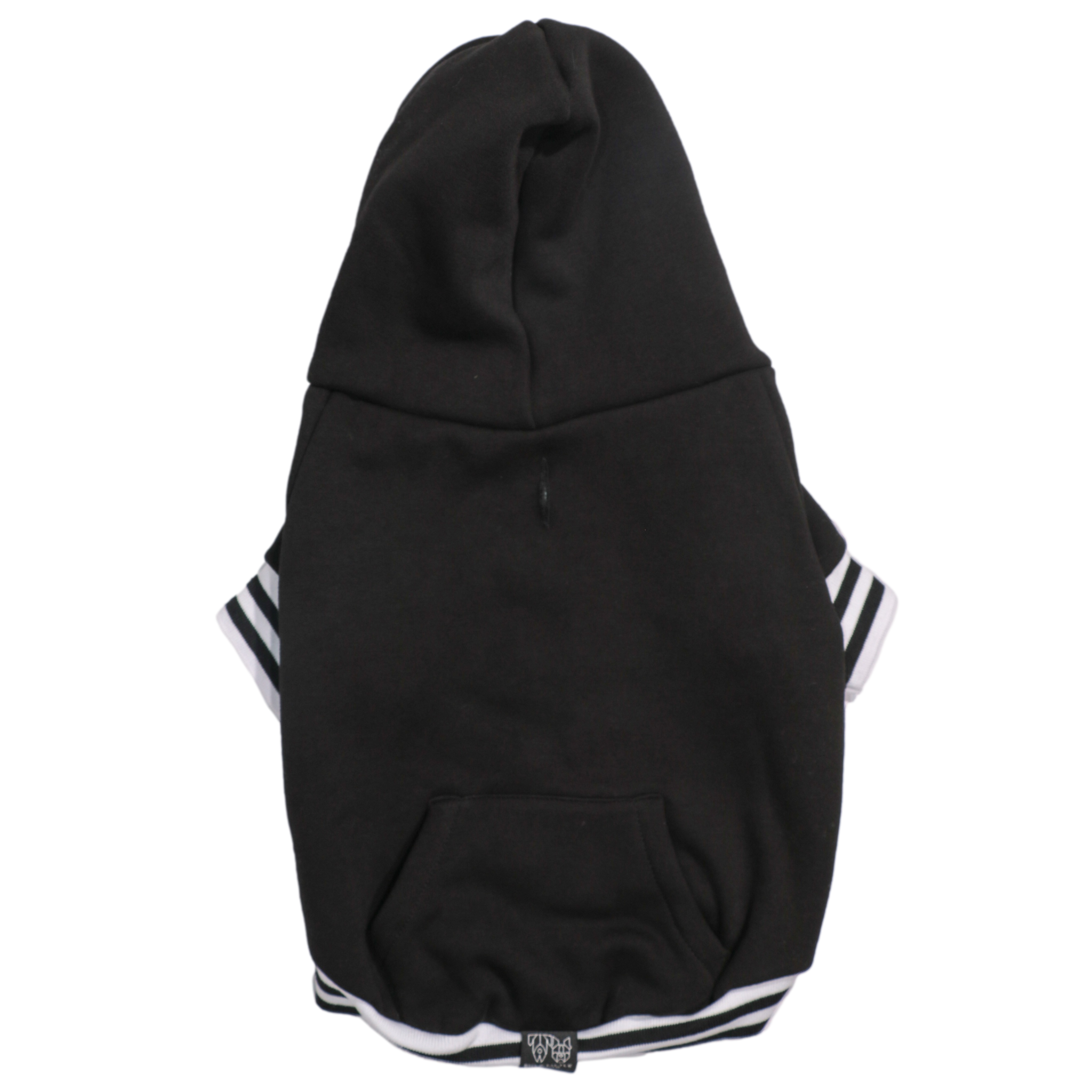 HOODIE DOG JUMPER: Black {FINAL SALE}