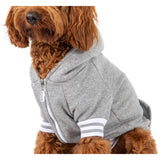 HOODIE DOG JUMPER: Grey Marle {FINAL SALE}