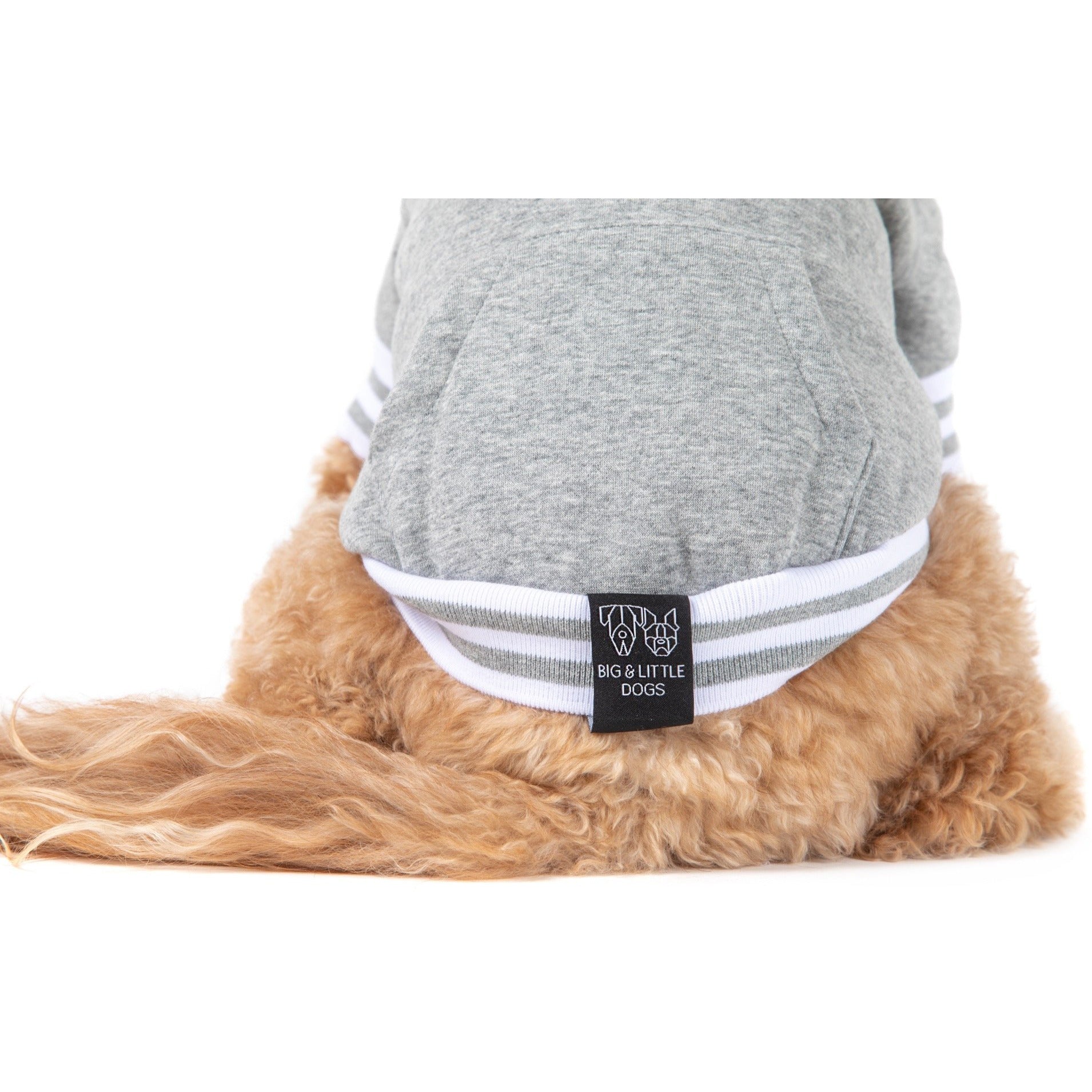 HOODIE DOG JUMPER: Grey Marle {FINAL SALE}