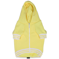 HOODIE DOG JUMPER: Lemon {FINAL SALE}