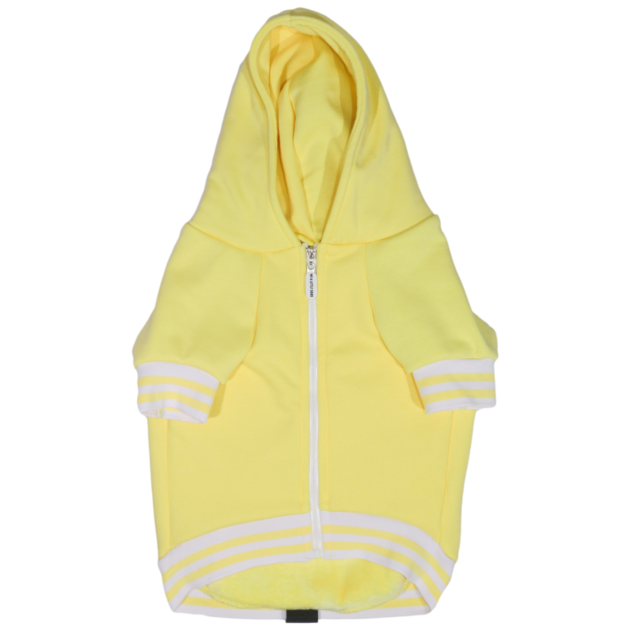 HOODIE DOG JUMPER: Lemon {FINAL SALE}