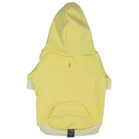 HOODIE DOG JUMPER: Lemon {FINAL SALE}