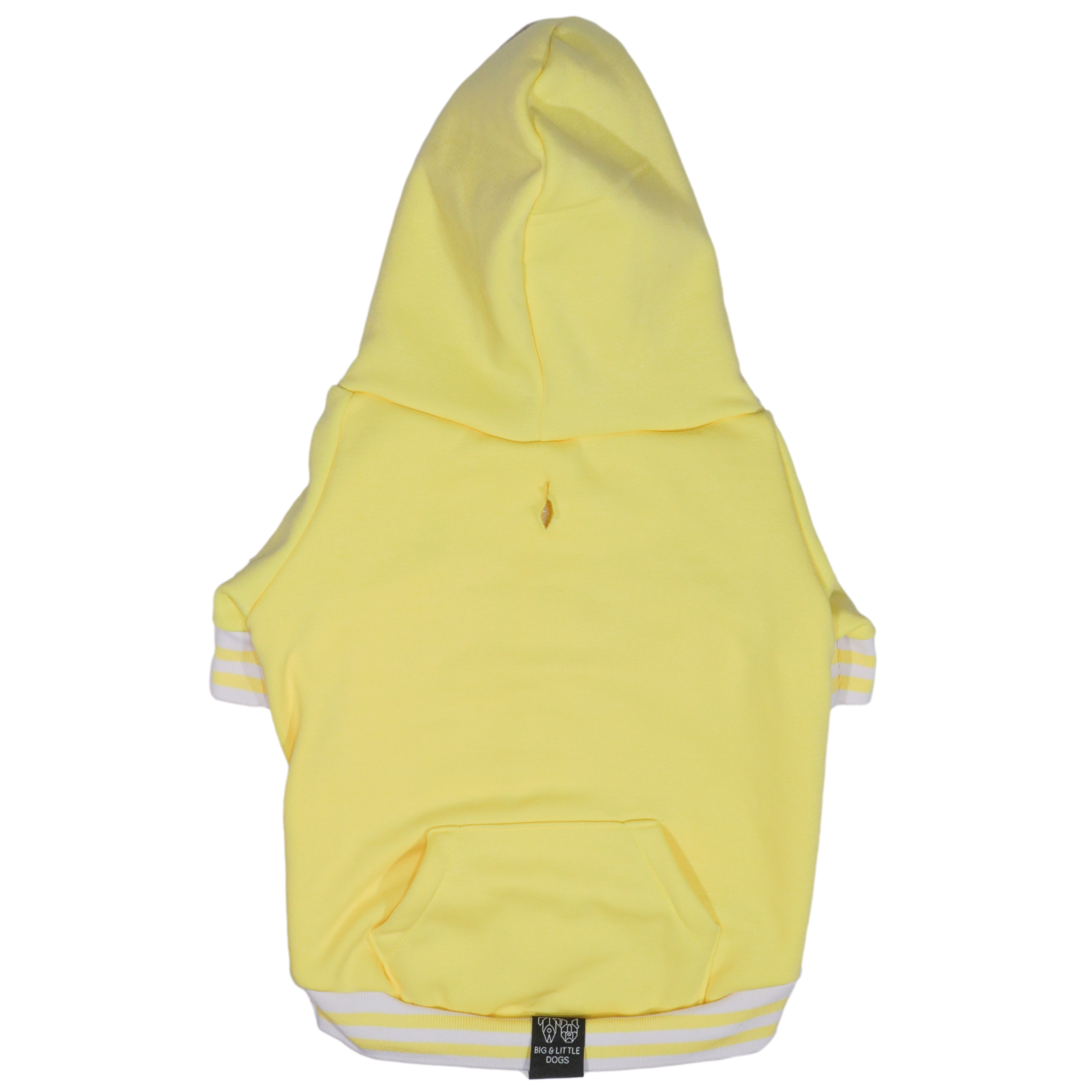 HOODIE DOG JUMPER: Lemon {FINAL SALE}