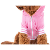 HOODIE DOG JUMPER: Pink {FINAL SALE}