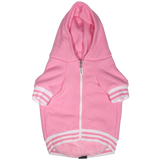 HOODIE DOG JUMPER: Pink {FINAL SALE}