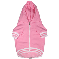 HOODIE DOG JUMPER: Pink {FINAL SALE}