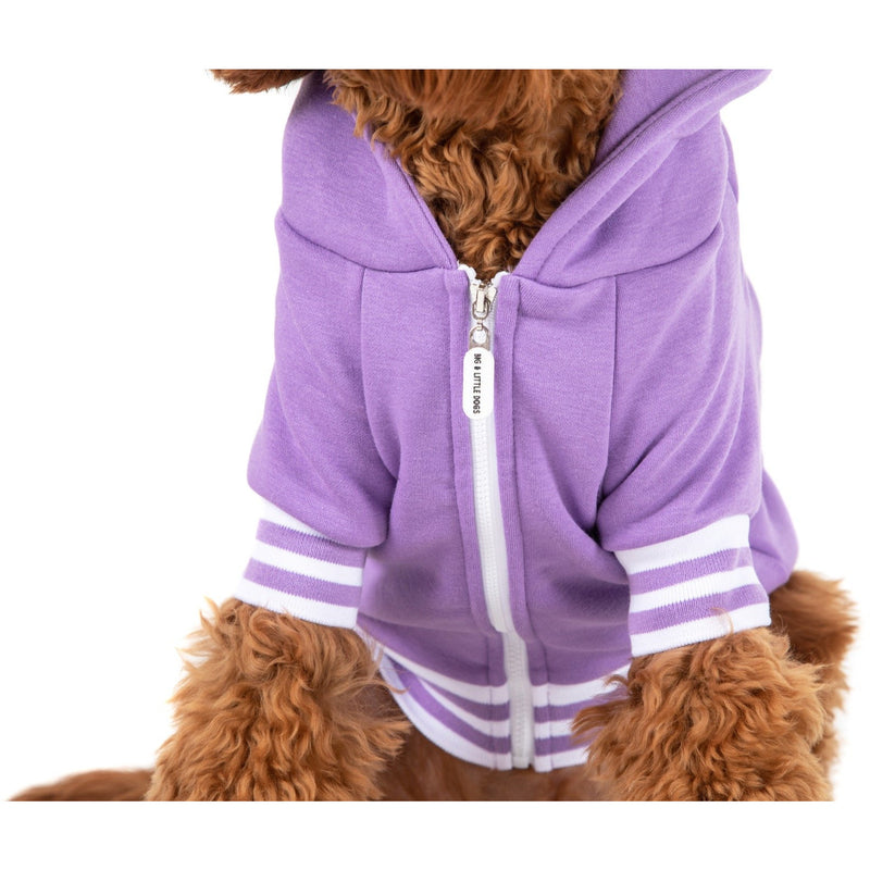 HOODIE DOG JUMPER: Purple {FINAL SALE}