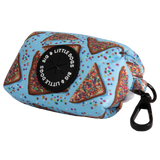 DOG POOP BAG HOLDER: Blue Fairy Bread