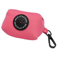 DOG POOP BAG HOLDER: Bubblegum Pink {FINAL SALE}