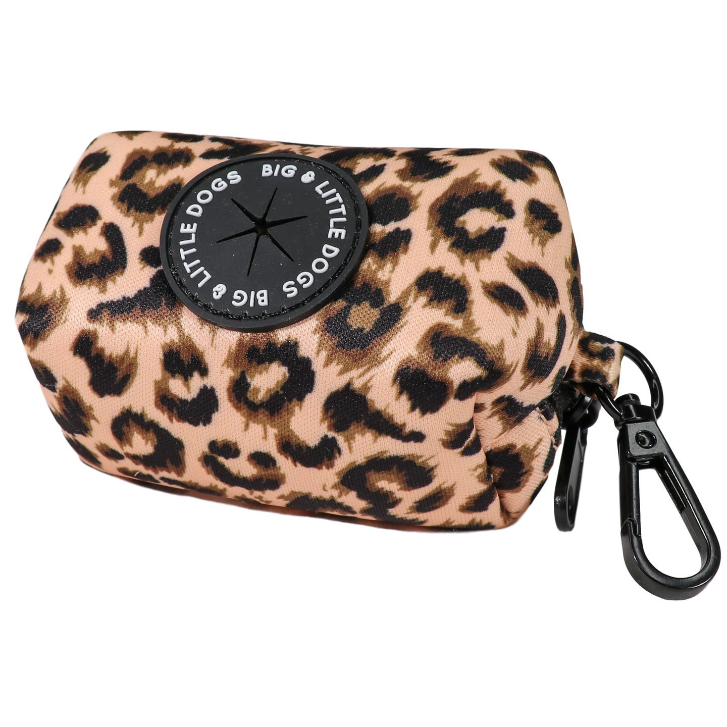 Dog Poop Bag Holder Luxurious Leopard