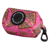 DOG POOP BAG HOLDER: Pink Fairy Bread