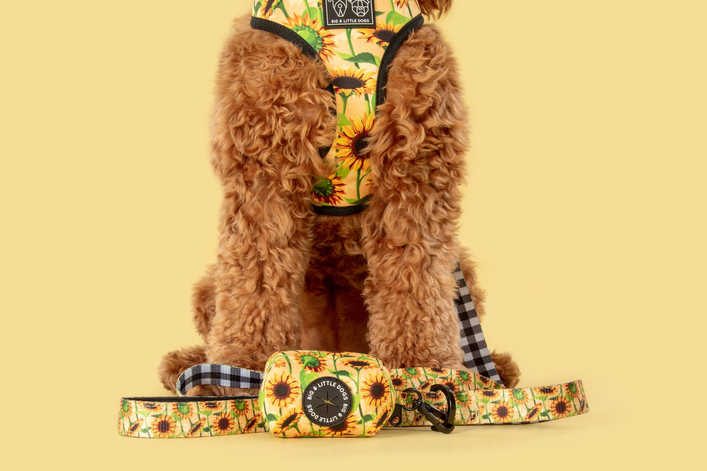 DOG POOP BAG HOLDER: Sunny Vibes