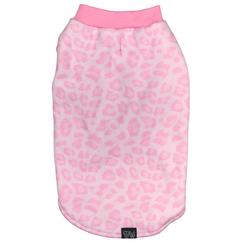 Dog Pyjamas for Small to Big Dogs Pastel Pink Leopard