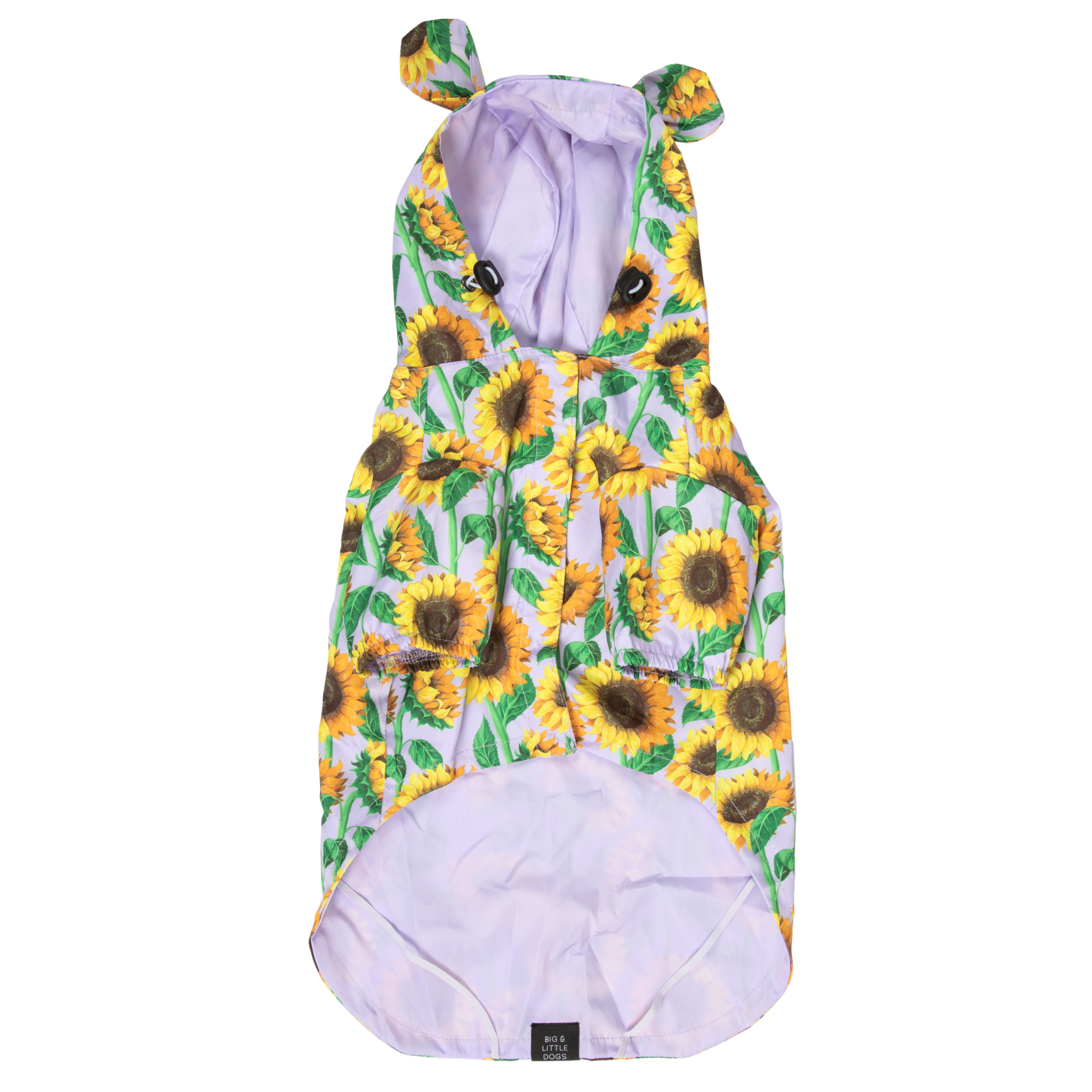 DOG RAINCOAT: Blooming Bright