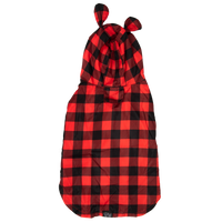 DOG RAINCOAT: Buffalo Plaid