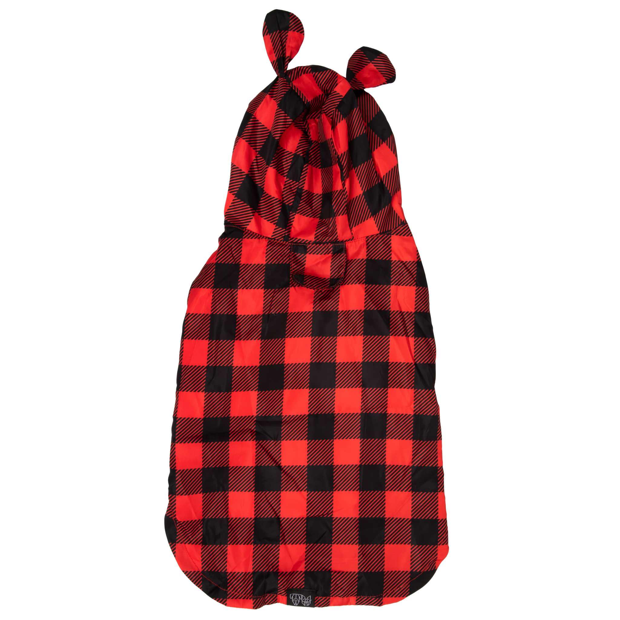 DOG RAINCOAT: Buffalo Plaid