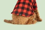 DOG RAINCOAT: Buffalo Plaid